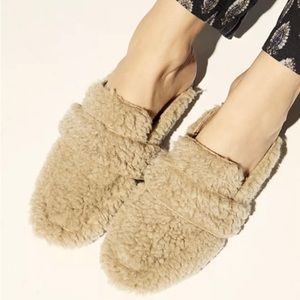 Free People At Ease fur loafers